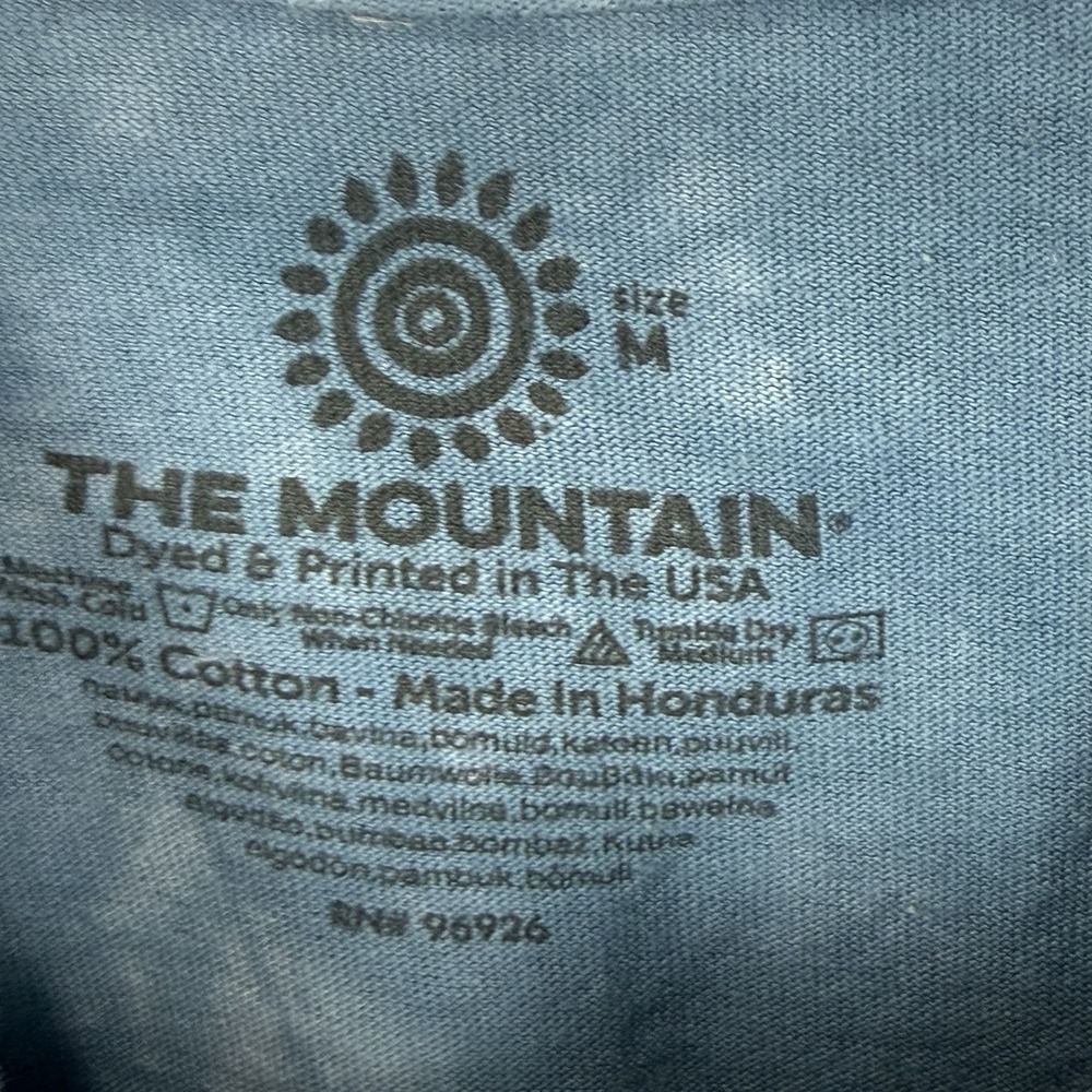 The Mountain Elephant African Elephant Tie Dye Shirt Mens Size Medium - Picture 4 of 4